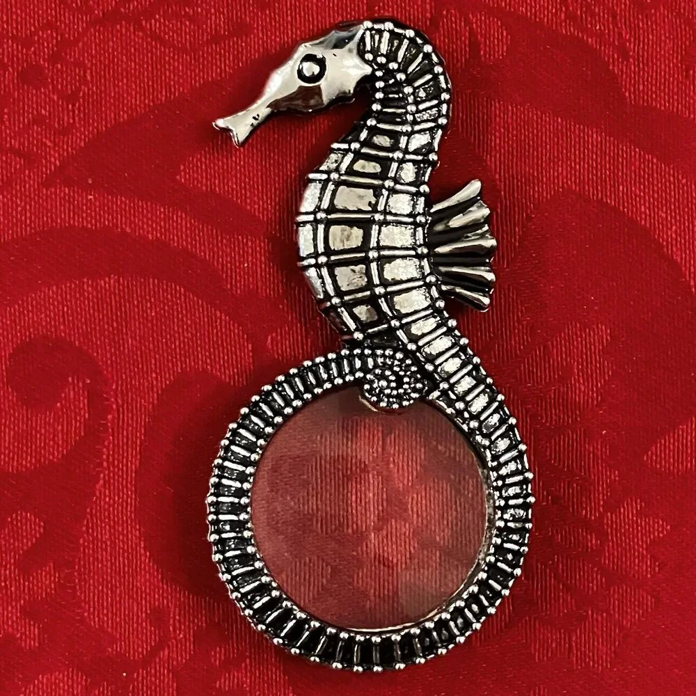 NWT✨Seahorse Magnifying Glass by Mud Pie